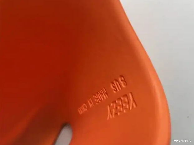 hype FY7497 Orange Adidas Yeezy Slide 0328